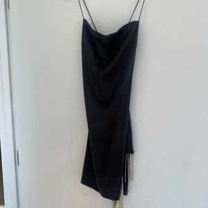 Little black sparkly party dress